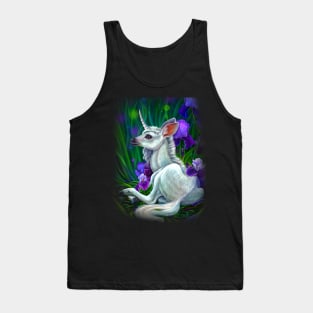 Baby unicorn in irises Tank Top